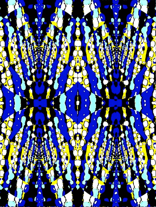 Photography titled "Lights in Motion 6a…" by Ken Lerner, Original Artwork, Digital Photography