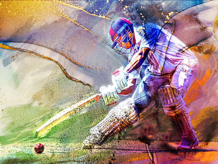 Cricket Passion 03 数字艺术