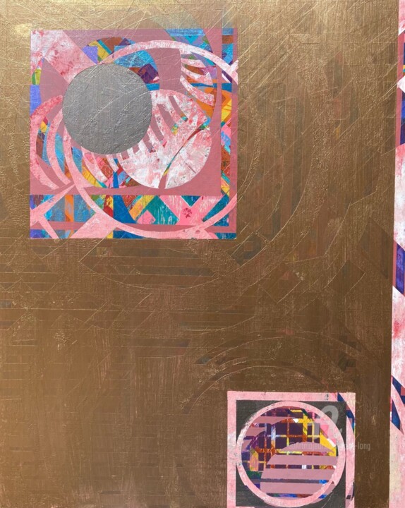 Bronze Eclipse 绘画, 12.6x10.2 in