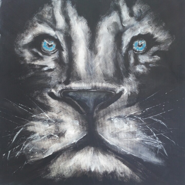Caesar 绘画, 27.6x27.6 in