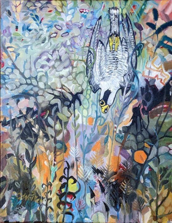Peregrine 绘画, 20x16 in