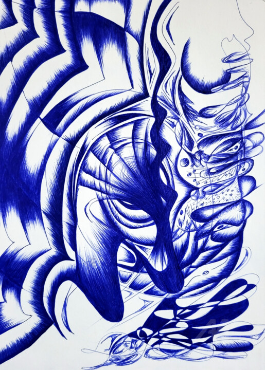 Matter, structure, and the cognition of futility 图画, 11.7x8.3 in