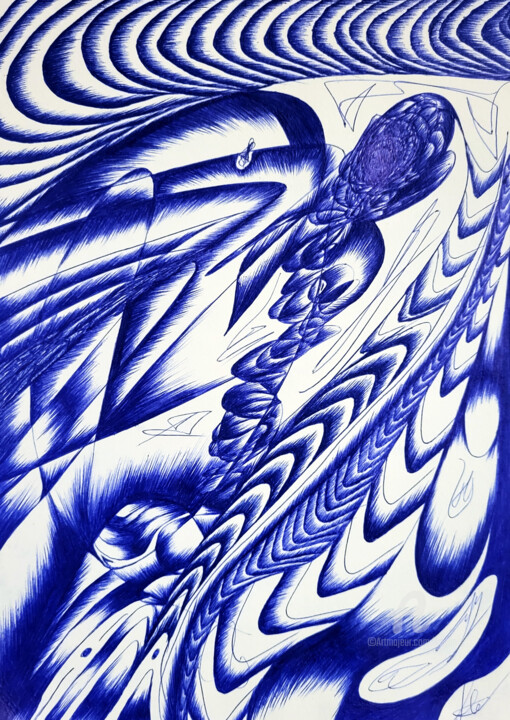Movement of time 图画, 11.7x8.3 in