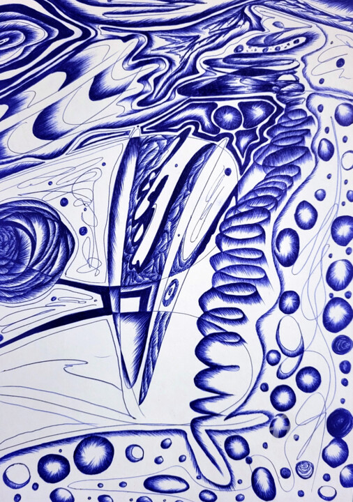 Running rivers of life and healing 图画, 11.7x8.3 in