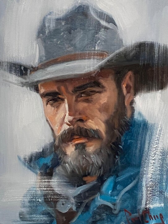 Cowboy No.54 미술작품, 16x12 in