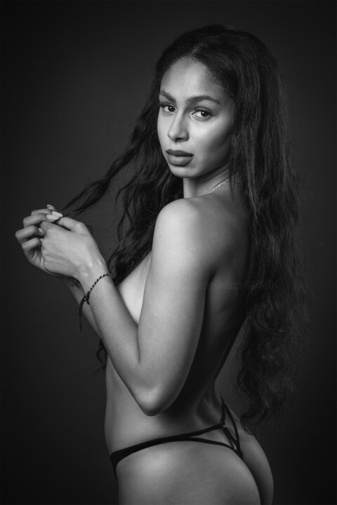 摄影 标题为“Samira” 由Folker Reinhold Peter Pritsch, 原创艺术品, 数码摄影