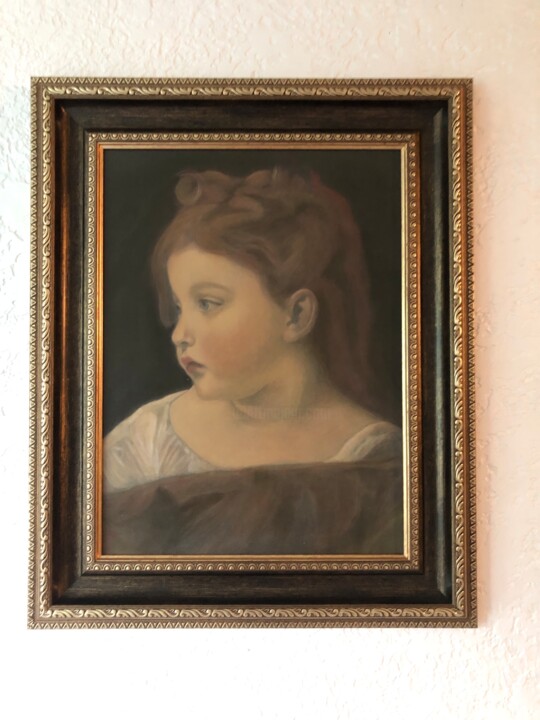 Portrait of a girl Pittura, 15,8x11,8 in