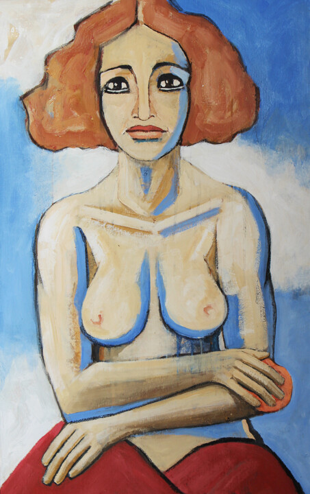 绘画,  43.7x27.6 in 