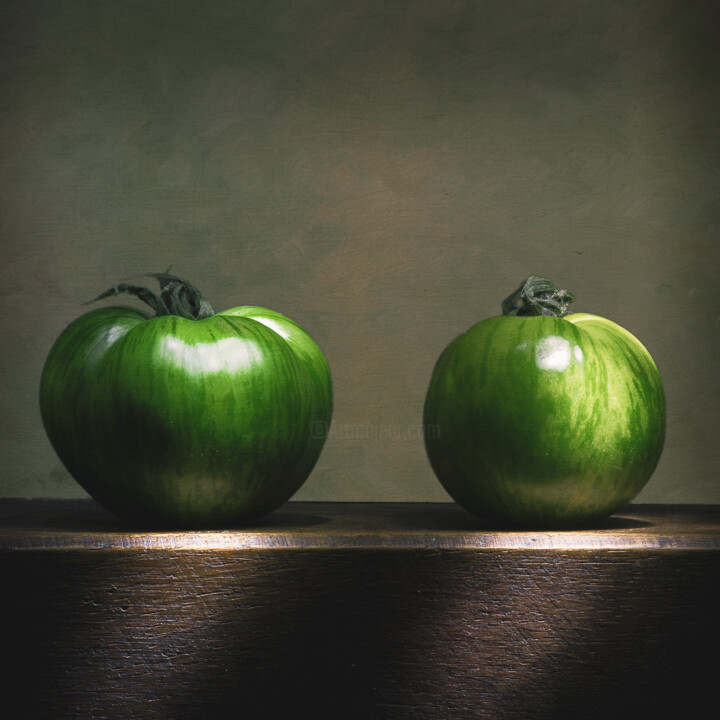 "Granny Smith Tomatoes" Фотография, 7,9x7,9 in