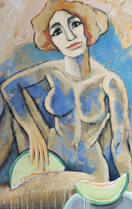 Maca 绘画, 43.7x27.6 in