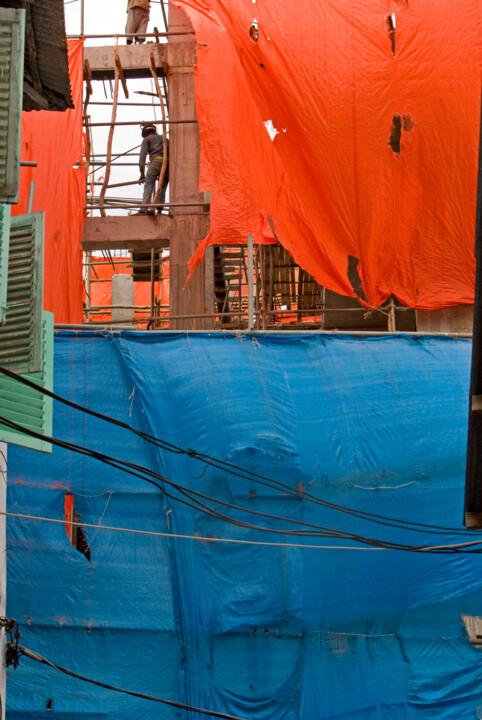 Photographie intitulée "Voiles" par Jean-Pascal Plettener, Œuvre d'art originale, Photographie numérique