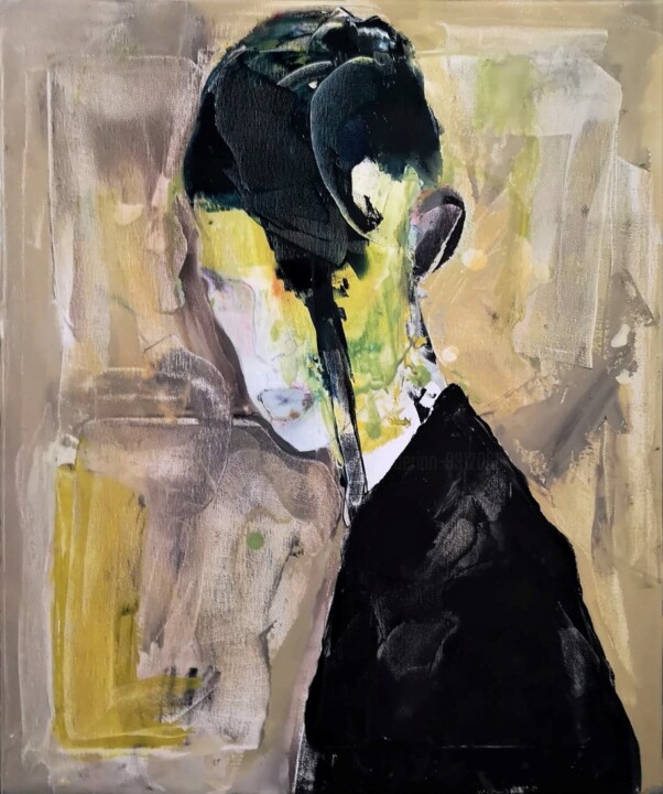 绘画,  21.7x18.1 in 