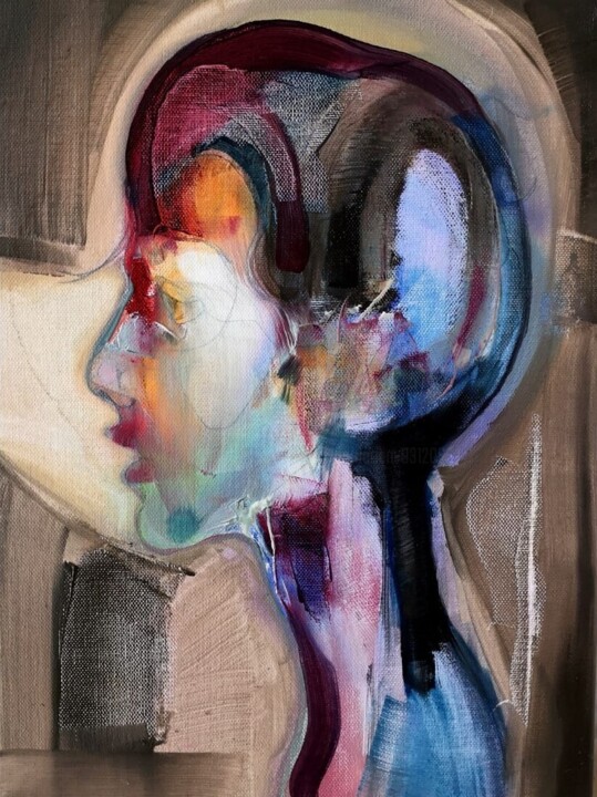 Choir child 绘画, 15.8x11.8 in