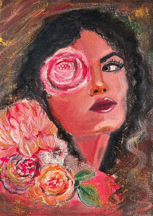 Blooming 绘画, 8x5 in