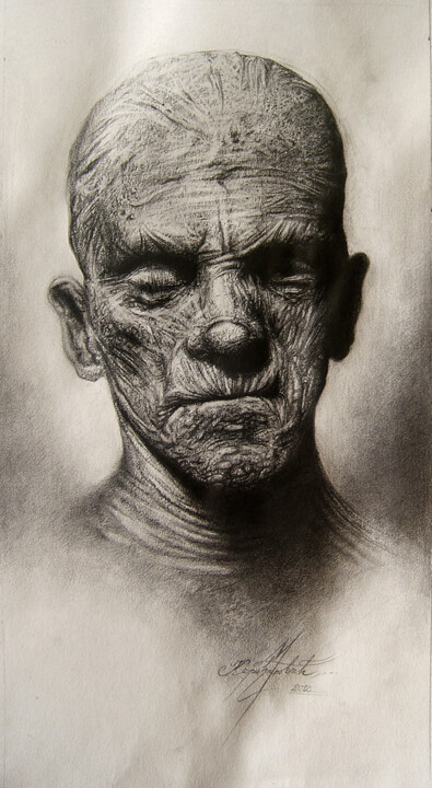 The Mummy 图画, 14.6x7.5 in