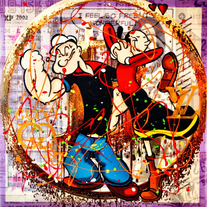 Dance Pittura, 19,7x19,7 in