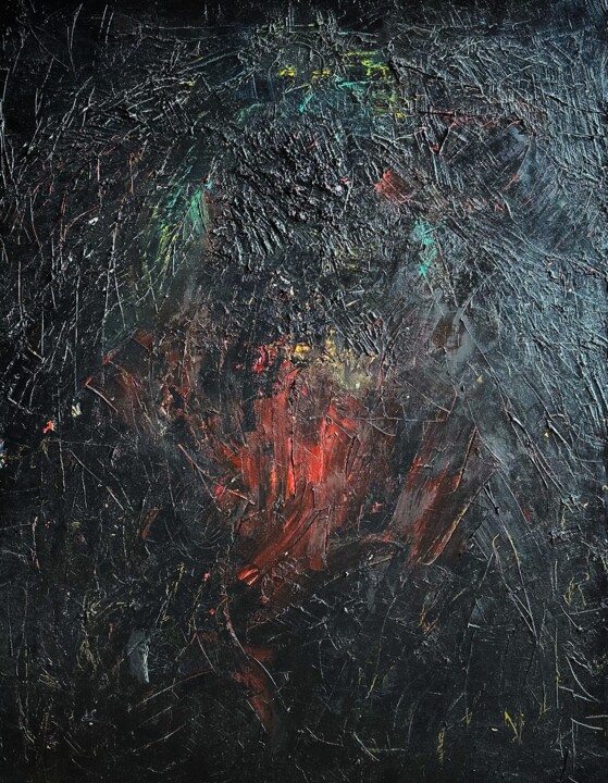 Painting titled "Свобода" by Aleksandra Visnevskaa, Original Artwork, Oil