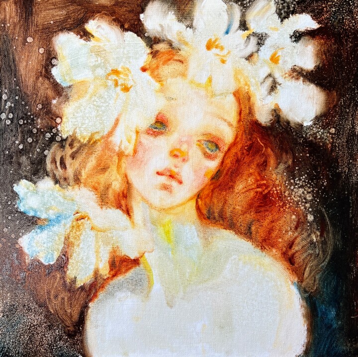 Light of the Soul 绘画, 11.8x11.8 in