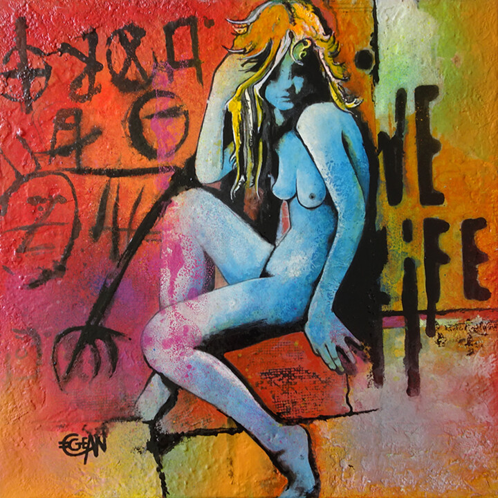 绘画,  23.6x23.6 in 