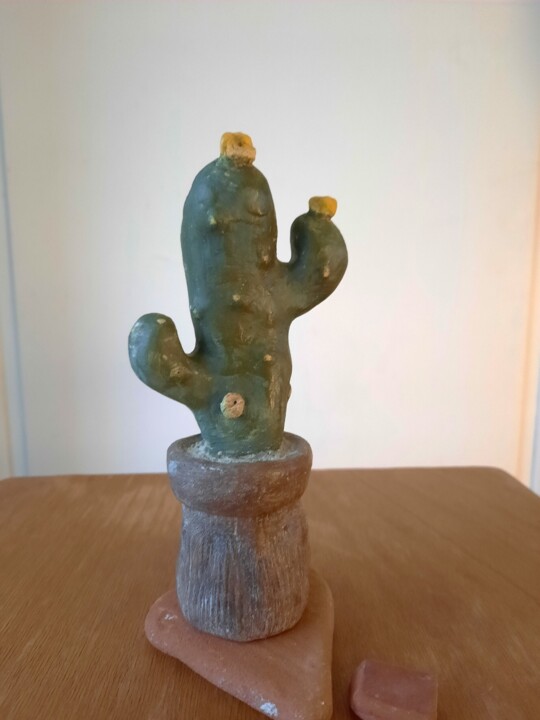 Catus concombre 雕塑, 6.3x2.4 in