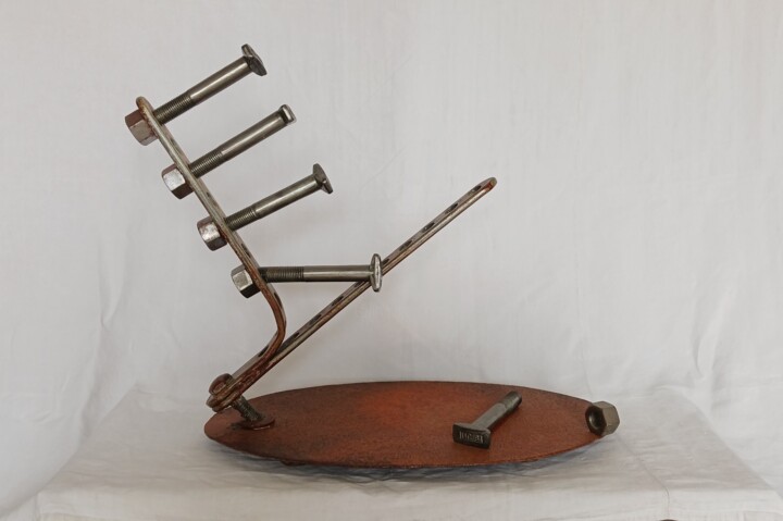 Desajustes 雕塑, 25.6x17.7 in