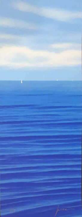印花与版画 标题为“Blue Blue World (2)” 由Daniele Fissore, 原创艺术品, 丝网印刷
