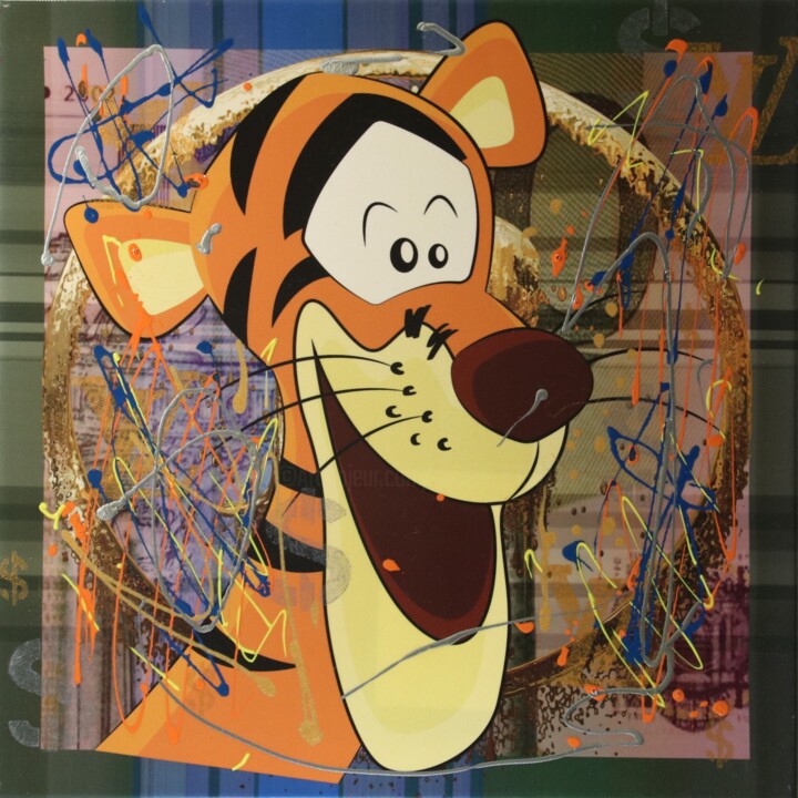 Digger 绘画, 19.7x19.7 in