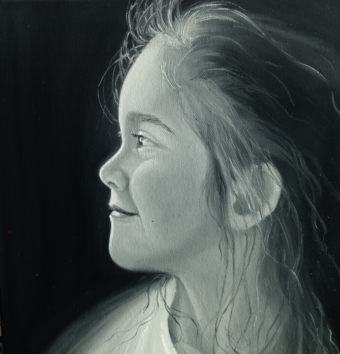 绘画,  11.8x11.8 in 