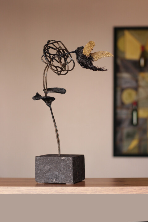 The Soaring of Spirit Rzeźba, 15,4x7,1 in