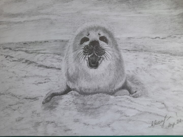 图画,  8.3x11.6 in 