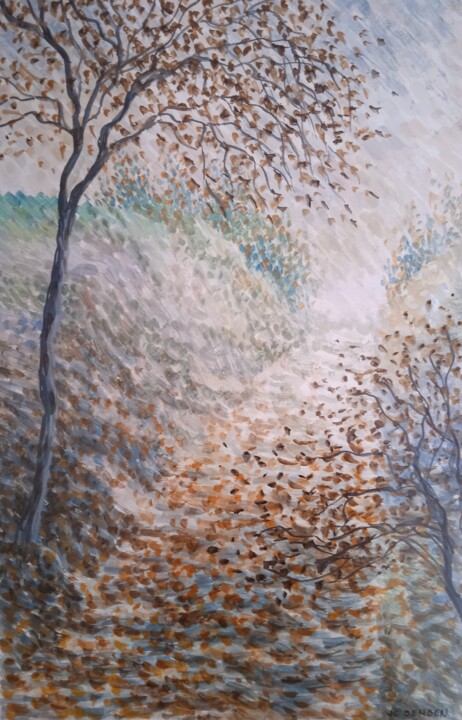 Montée silencieuse Resim, 18,1x11,8 in