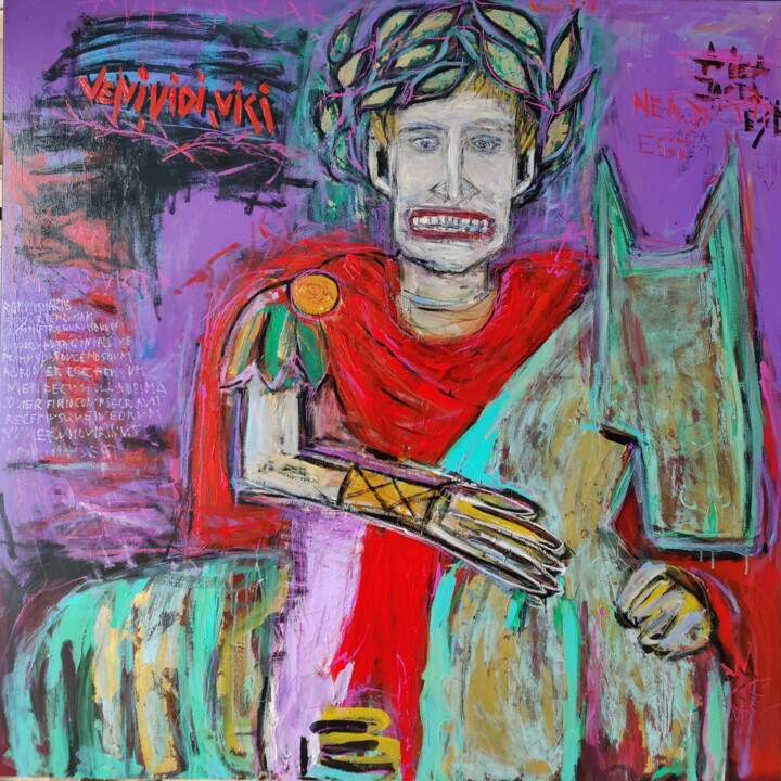 Figurative art emperor 绘画, 59.1x59.1 in