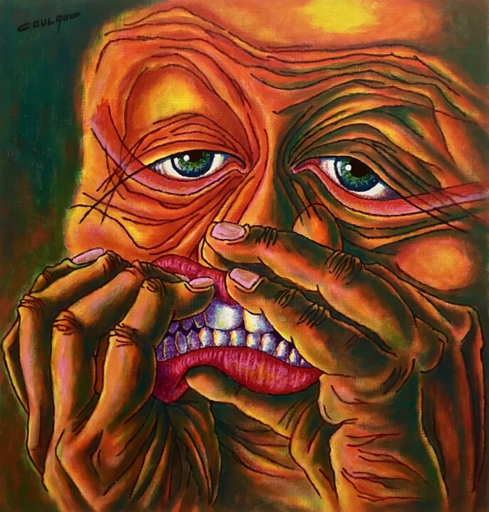 绘画,  18.5x17.5 in 