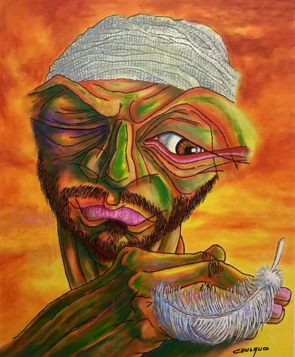 ICARE 绘画, 21.7x17.7 in