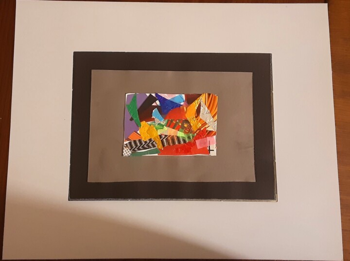 Collages intitulée "Frutto della fantas…" par Angelo Marzullo, Œuvre d'art originale, Collages