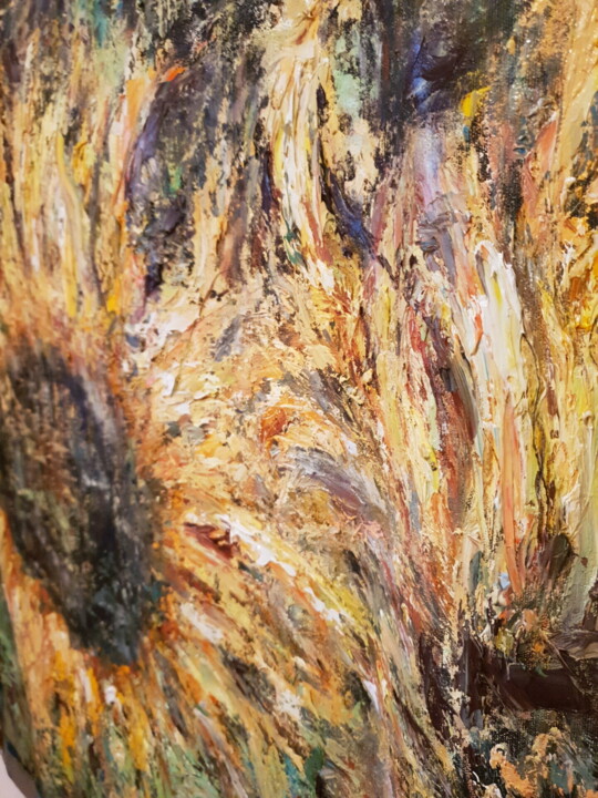 Artwork's surface or texture