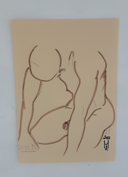 绘画,  16.5x11.8 in 