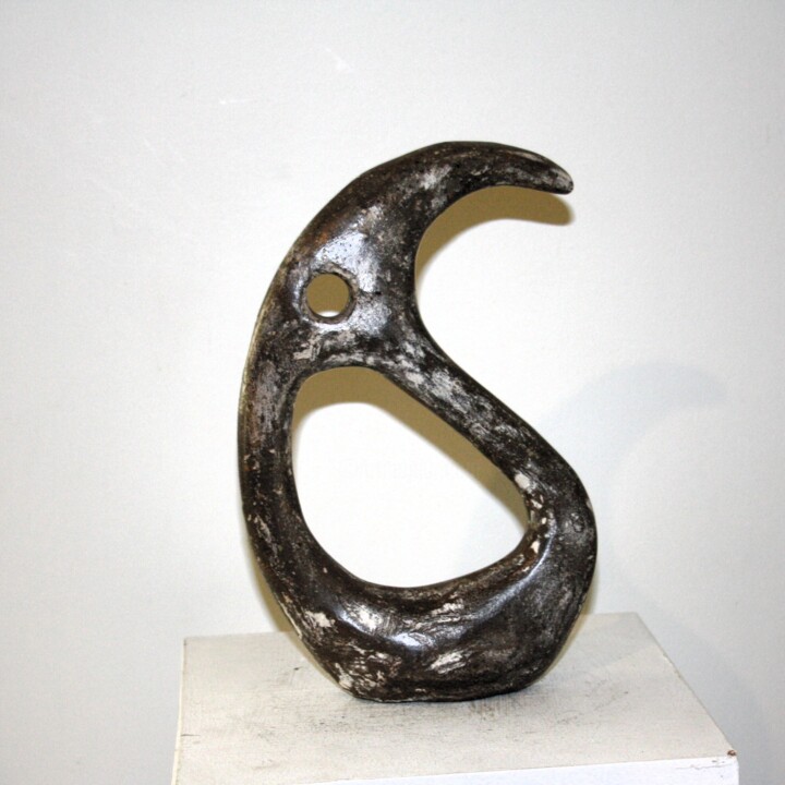 雕塑,  13.4x8.3 in 