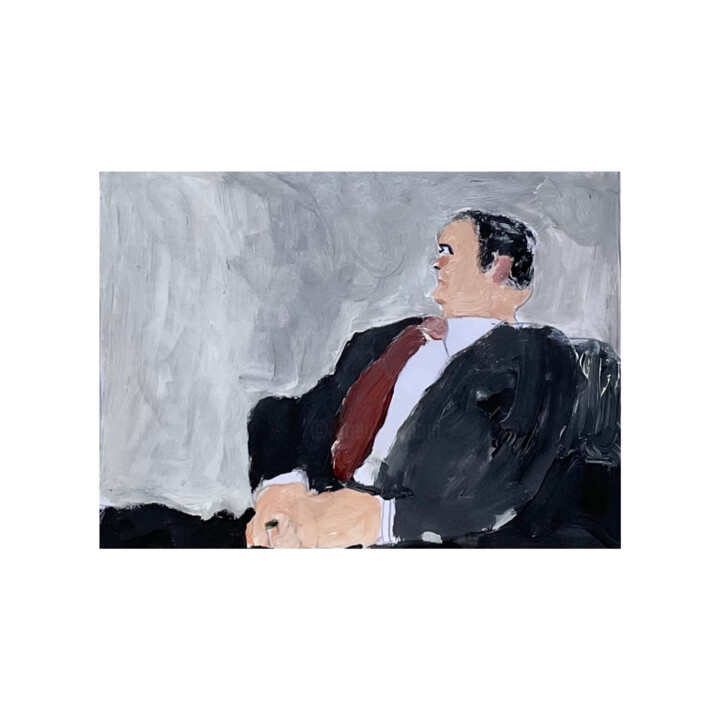 The Chairman 绘画, 12.2x12.2 in