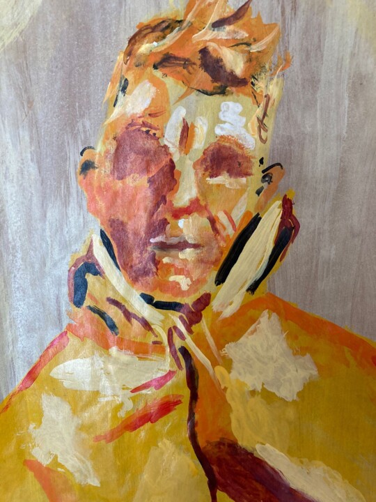 Der frische Luft 绘画, 12.2x8.3 in