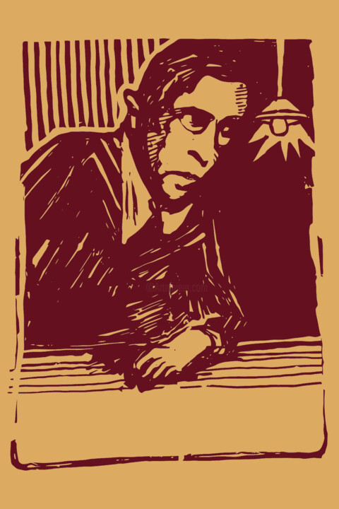 Frans Masereel 印花与版画, 7.7x5.1 in