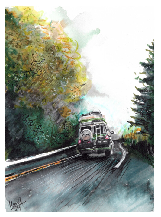 Dreams - Camper Tablo, 11,4x8,3 in