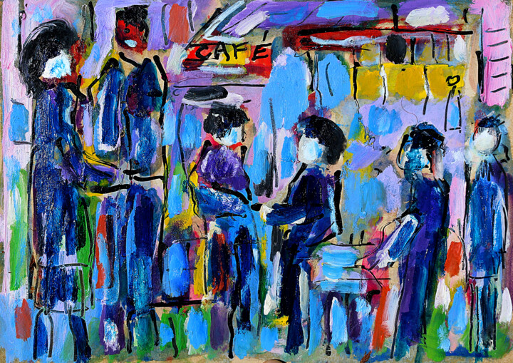 绘画,  8.3x11.8 in 