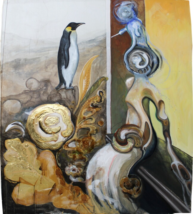 Schilderij,  39,4x31,5 in 