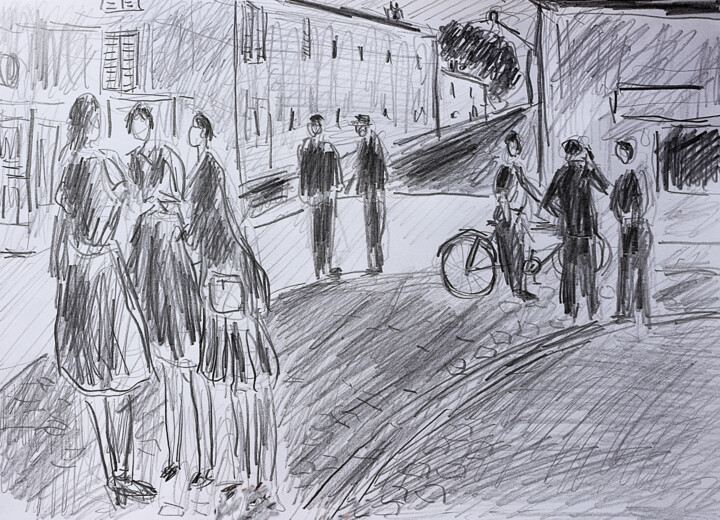 图画,  8.3x11.8 in 