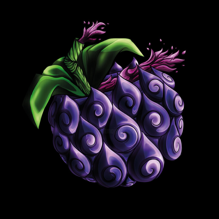 Yami Yami no Mi Cocktail 数字艺术