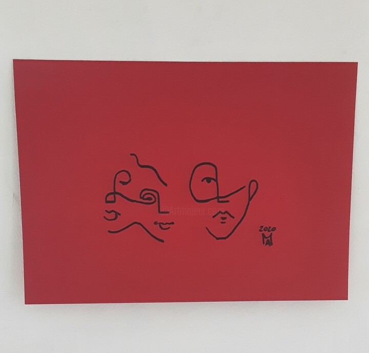 Oft weniger ist mehr. 绘画, 9.8x13.8 in