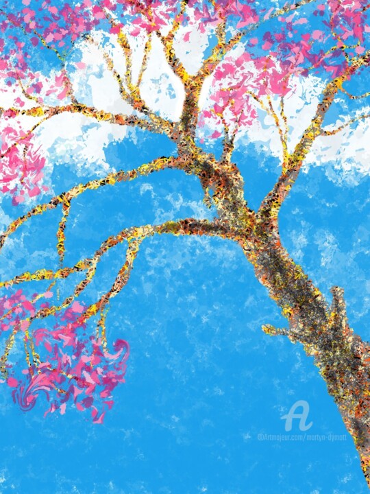 Wild Botanical – Skywards 绘画, 23.6x17.7 in