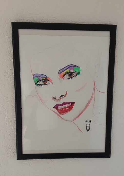 Disko Queen 绘画, 25.2x19.7 in