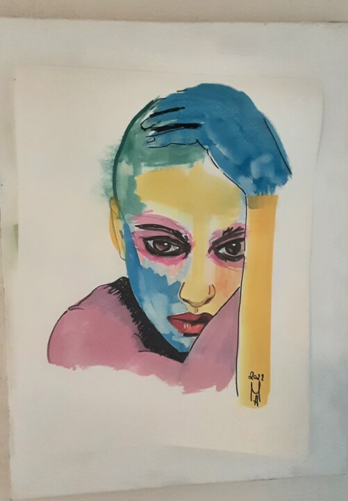 Solitudine 绘画, 25.2x19.7 in